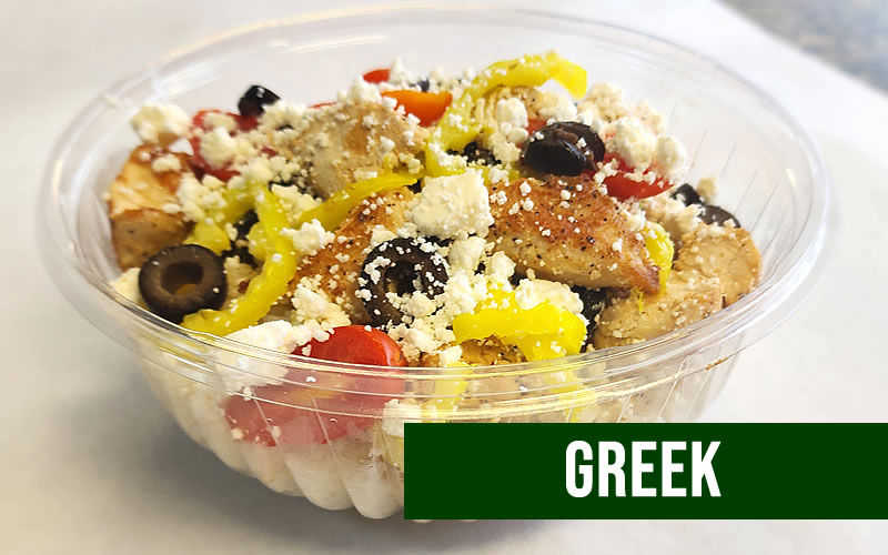 Stachey's Pizza | Greek Rice Bowls Stachey's Pizza | Greek Rice Bowls